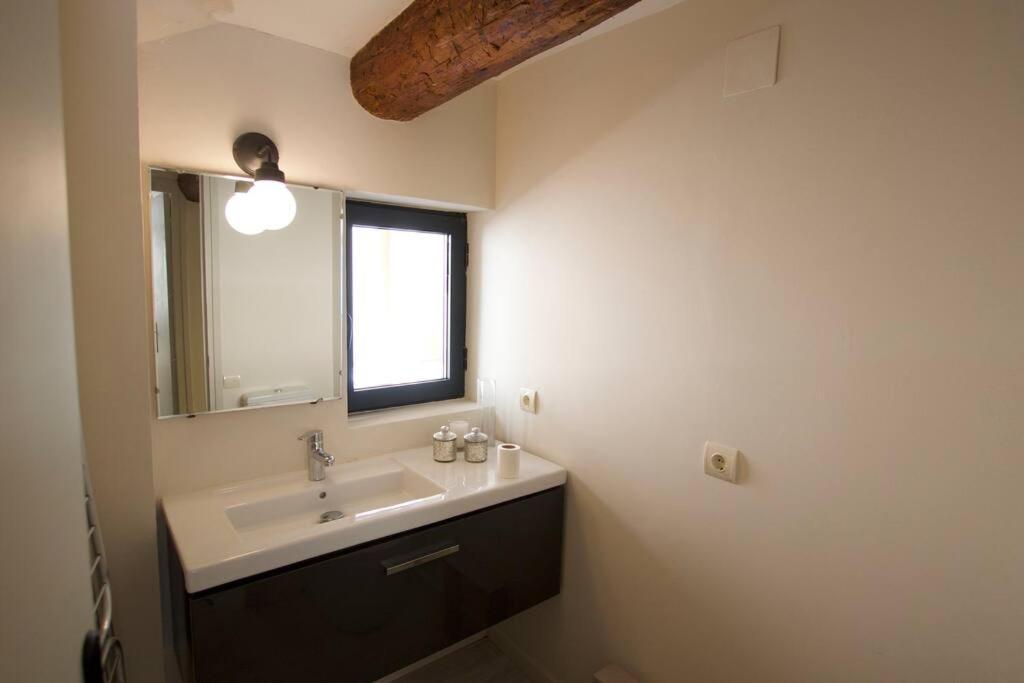 אלפ Apartament Central Amb Terrassa מראה חיצוני תמונה